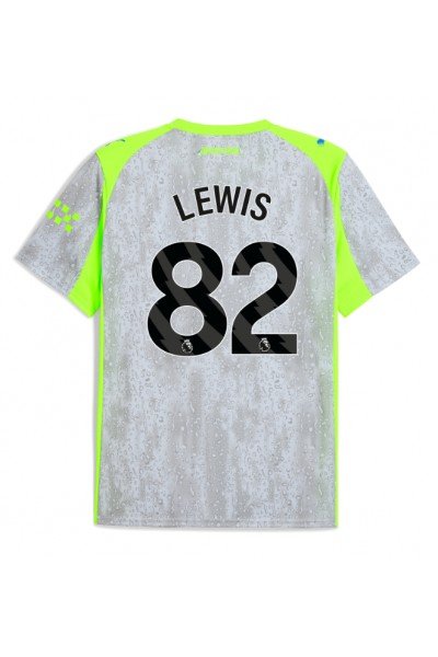 Manchester City Rico Lewis #82 Jalkapallovaatteet Kolmaspaita 2025-26 Lyhythihainen Manchester City Rico Lewis #82 Jalkapallovaatteet Kolmaspaita 2025-26 Lyhythihainen
